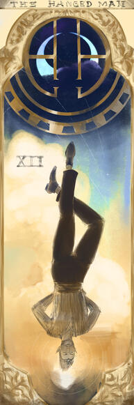 Simple Fullbody + Detailed Illustrated Background